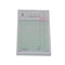 National Checking 3.5"x5.5" 1 Part Green 13 Line Guest Check 100 Checks/Book, PK100 210 - alternate 4